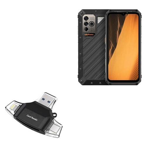 Lector Tarjetas Sd Compacto Usb Para Ulefone Power Armor 19