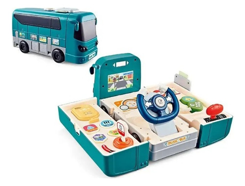 Auto/colectivo Escolar Multifunción Niños Luz/sonido Mod5255