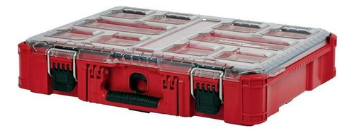 Caja de herramientas Milwaukee 4822-8430 de plastico de alta resistencia 38.1cm x 56cm x 11.7cm