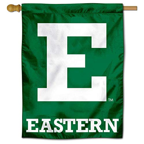 Bandera De Casa Bloque E De Eastern Michigan Eagles