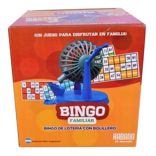 Juego De Mesa Bingo Familiar Habano 1003