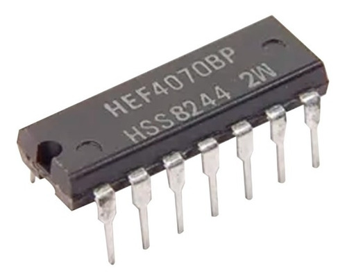 Hef4070b - Quad 2-input Exclusive-or Gate X 5 Unidades