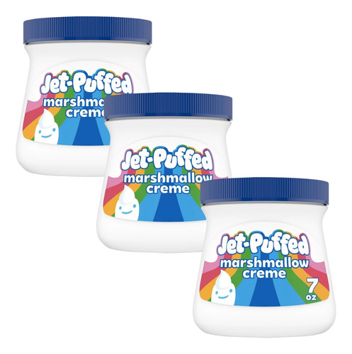 Crema De Malvavisco 3 Pack Jet Puffed | 198g