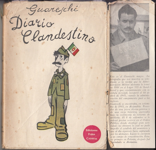 Giovanni Guareschi Diario Clandestino 1943 - 1945 Escaso 