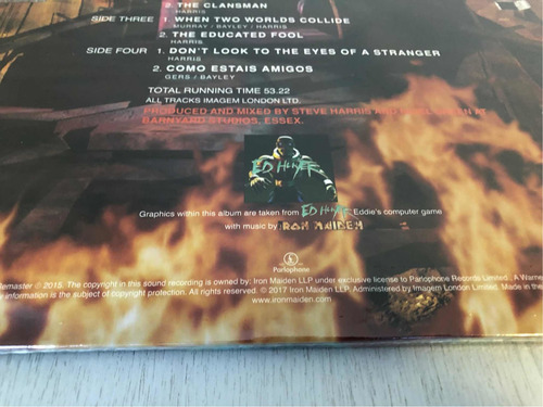 Iron Maiden Virtual Raro Lp Vinil Disco Colecao Maiden Heavy (Usado)
