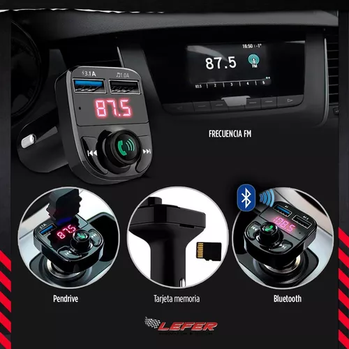 Transmisor Car Receptor Bluetooth De Musica Manos Libre