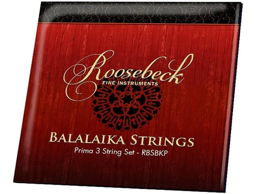 Roosebeck Prima - Juego De Cuerdas Para Balalaika