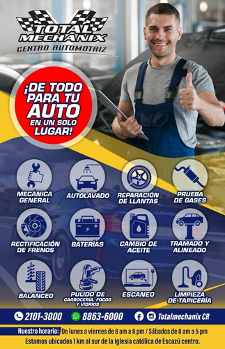 Imagen 2 de 7 de Servicio De Mecánica A Domicilio Profesional