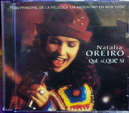 Natalia Oreiro Cd Single Que Si Que Si