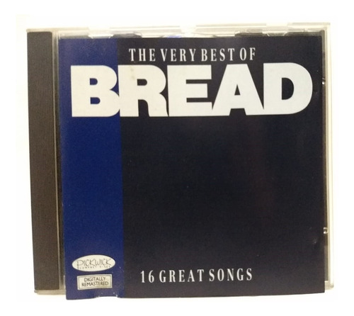 Bread- The Very Best Of... Gran Bretaña- Cd Como Nuevo 1991
