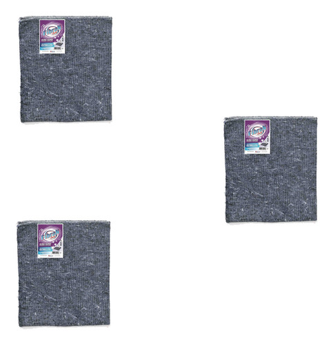 Trapo De Piso Gris Estrellita Fibran Clean X 60u