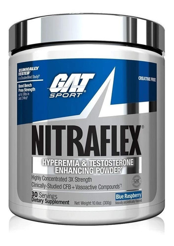 Nitraflex Gat- Suplemento Pre Entranamie - g a $967