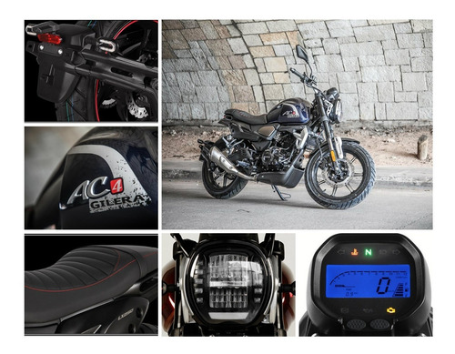 Imagen 7 de 14 de Moto Gilera Ac4 0km Nueva 2023 Entrega En 2hs Ruta 3 Motos