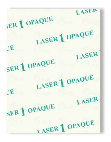 Papel Transfer Laser 100 Hojas Carta Opaco