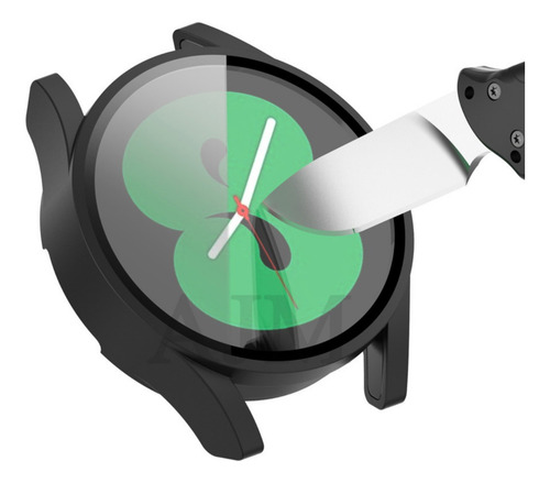 Imagen 7 de 7 de Funda Con Templado 360 Para Samsung Galaxy Watch 4 5 Pro