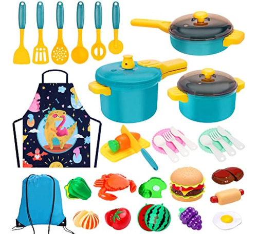 Juego De Accesorios De Cocina Para Niños, Juego De