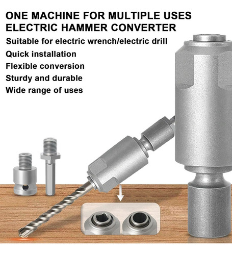 Adaptador De Llave Eléctrica A Martillo, Conector De Convers