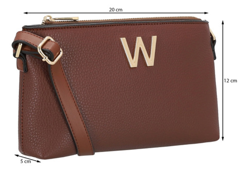 Bolsa Cross Body Para Mujer Westies Cafe Hblupy7we