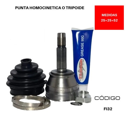 Punta Tripoide Fiat Tipo I (160) 1.9 1988 1995