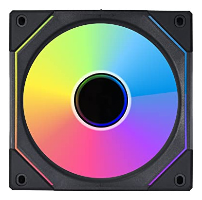 Fan Lian Li Uni Sl-infinity 120 Rgb, Paquete Triple Negro Co
