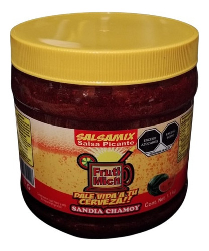 Pulpa Escarchado De Michelada 1.1k Sandía Chamoy Concentrado