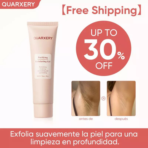 Quarxery Gel Exfoliante Suave Para Una Limpieza Profunda 50g