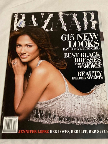 Harpers Bazaar Jennifer Lopez Diciembre 2002como Nueva