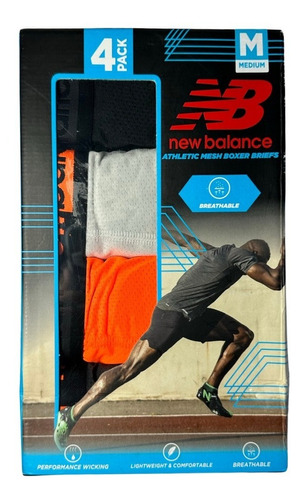 Boxer New Balance | Set 4 Unidades