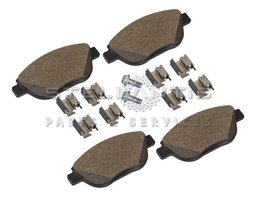 Pastillas Freno Del Peugeot 2008 1.6 Hdi Mt6 Diesel 2015