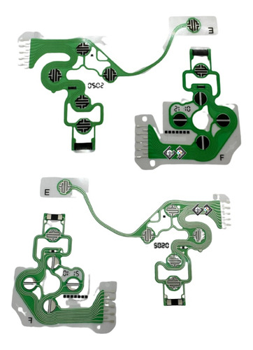 2 Piezas Flex Membrana 030 Compatible Control Playstation 4
