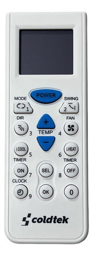Control Universal Coldtek Aire Acondicionado Minisplit