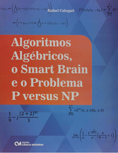 Libro Algoritmos Algebricos O Smart Brain E O Problema De Ca