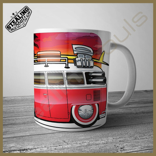 Taza Fierrera - Volkswagen #0025 | Gti / Kombi / Beetle / Vw