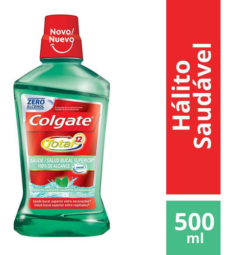 Enxaguante Bucal Colgate T12 Anti Tartaro 500ml