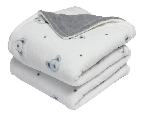Cobertor Luxe Cuna Koala Microfibra Ultra Suave Baby Inc