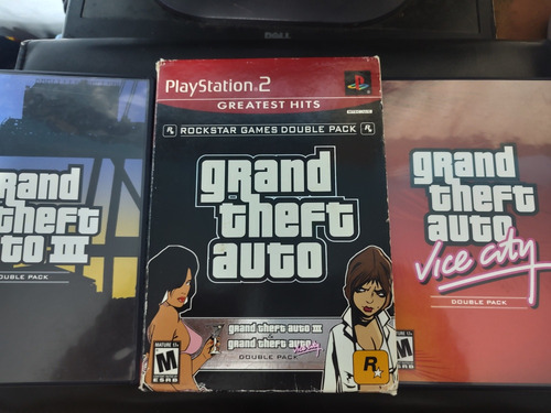 Grand Theft Auto Double Pack Ps2 Playstation 2 Original Físi