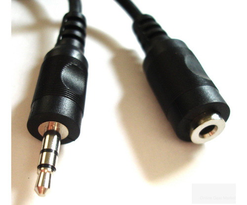 15 Pie Cable Extension Auricular 3.5 Mm Stereo Plug Macho