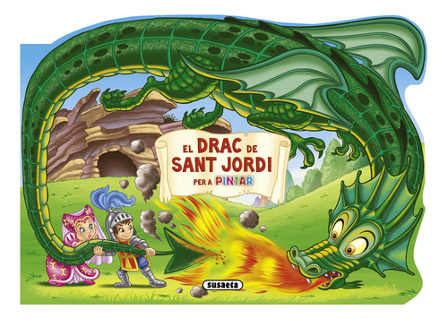 El Drac De Sant Jordi Per A Pintar