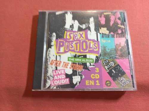 Sex Pistols  / 3 Albums En 1 / Cd Hcho En Venezuela   B33 