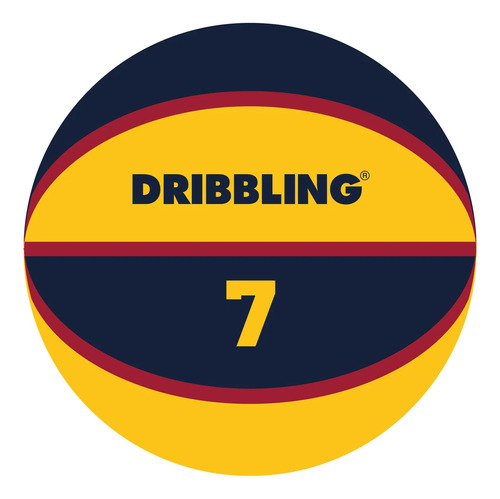 Pelota Basquet Drb Nº 7 Caucho Basket Dribbling - Olivos