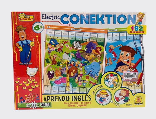  Juego De Mesa - Implas - Electric Conektion Aprendo Ingles