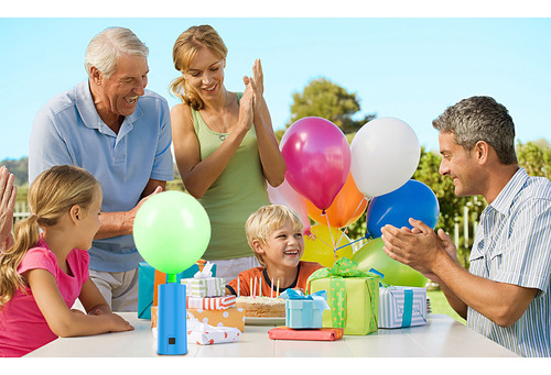 Bomba De Globos, Bomba Portátil Para Globos Largos, Bomba Do
