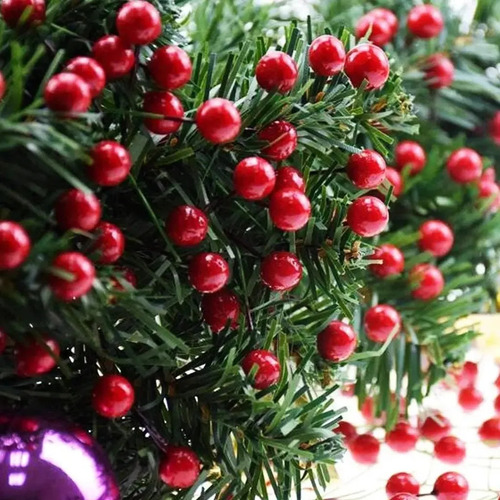 400 Piezas De Bayas Artificiales Para Decoración Navideña