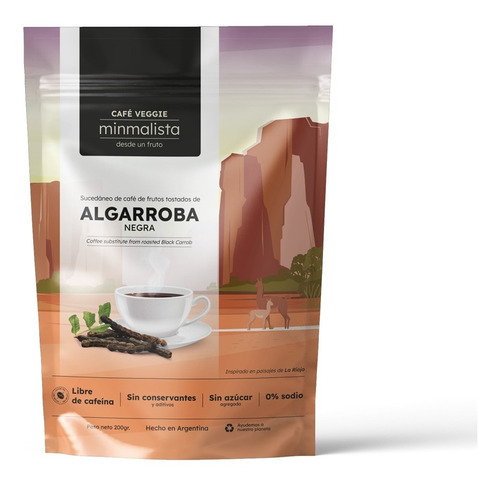 Café Veggie De Algarroba Negra - Sucedáneo De Café