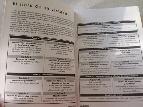 3d Studio Max Users -español- Daniel Venditti- Sin Cd 2000 (Usado)