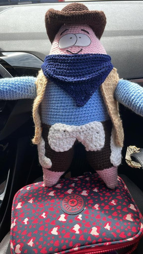 Muñeco Patrico Estrella Vaquero Crochet
