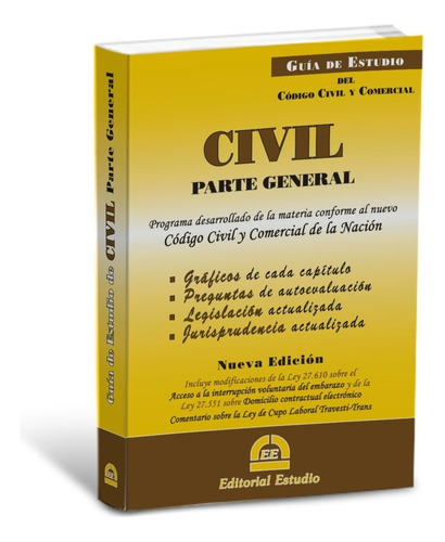 Guia De Estudio: Derecho Civil Parte General 2021