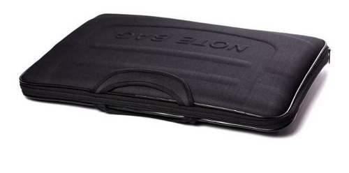 Imagem 3 de 4 de Maleta Pasta Case P/ Notebook De Ate 17´´ Preta C/ Alça*