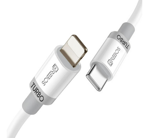 Cabo Carregador Usb C 3 Metros P/ iPhone Tipo C Lightning