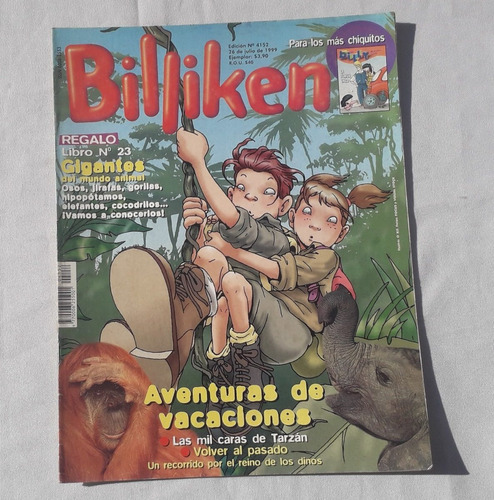 Revista Antigua Infantil * Billiken * N° 4152 Tarzan